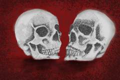 Skulls-red