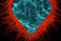 Valentine Blue Heart